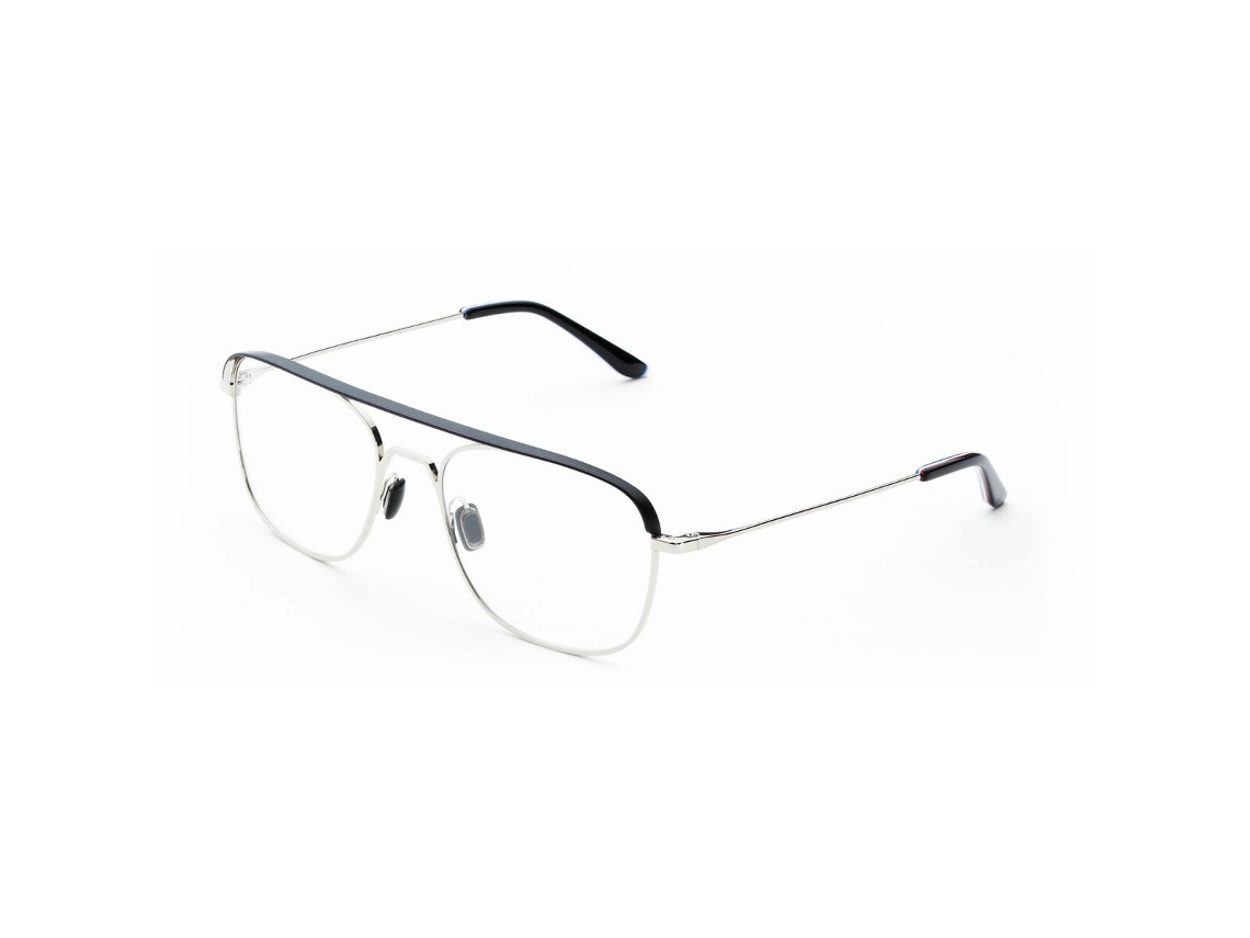 Armação de óculos de grau masculina Vuarnet VL18200003 (cinza - aço inoxidável - 145 mm - Ø 55 mm)