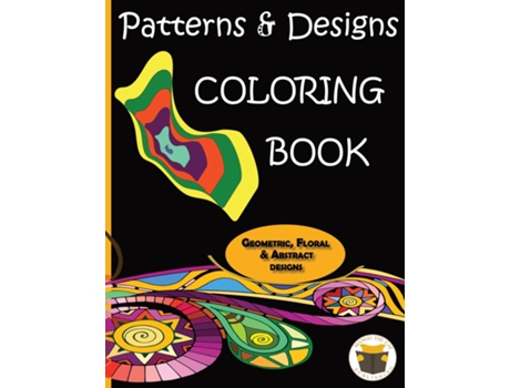 Livro Patterns And Designs Coloring Book De Mango The Cat Publishing (inglês)