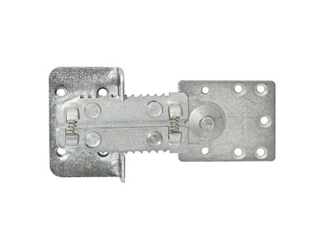 Placa enganche union modulos automático zincado