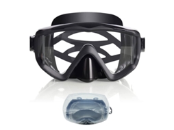 Máscara de Mergulho AQUAFORGE, adultos, lentes temperadas, antiembaçante, proteção nasal, snorkeling, natação, livre