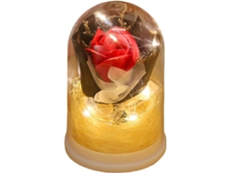 Buquê Eterno De Rosas Eternas Sob Cúpula De Vidro | Rosas Perpétuas Com Luz