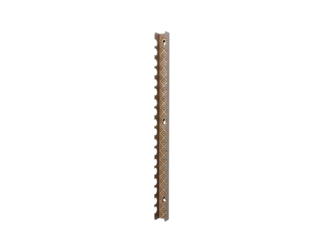 Garrafeira de Parede 3DMETAL com Madeira  18 Garrafas (Corten - Metal e MDF - 6x6x95.5 cm)