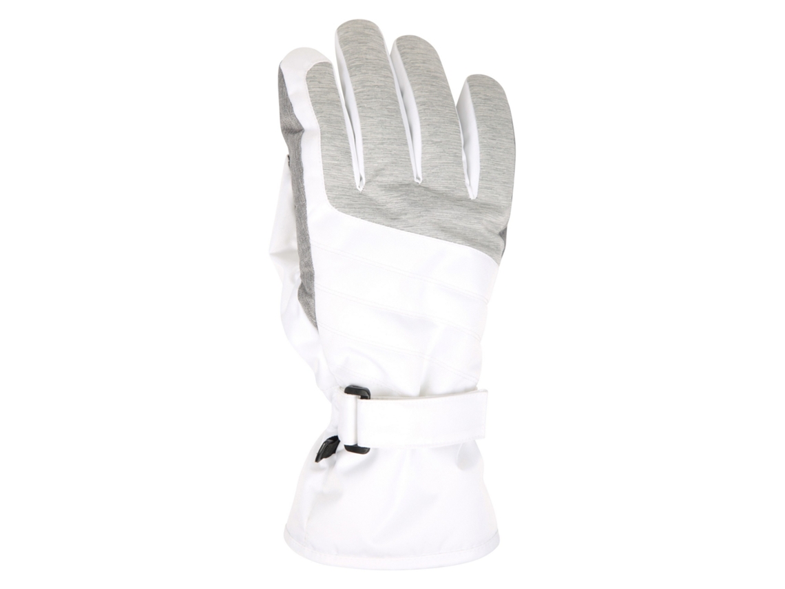 Luvas De Esqui Impermeáveis ​​mountain Warehouse Glide Para Mulheres/senhoras, Tamanho S, Brancas Aquaforge