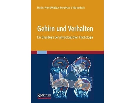 Livro Gehirn und Verhalten Ein Grundkurs der physiologischen Psychologie German Edition de Monika Pritzel, Matthias Brand et al. (Alemão)