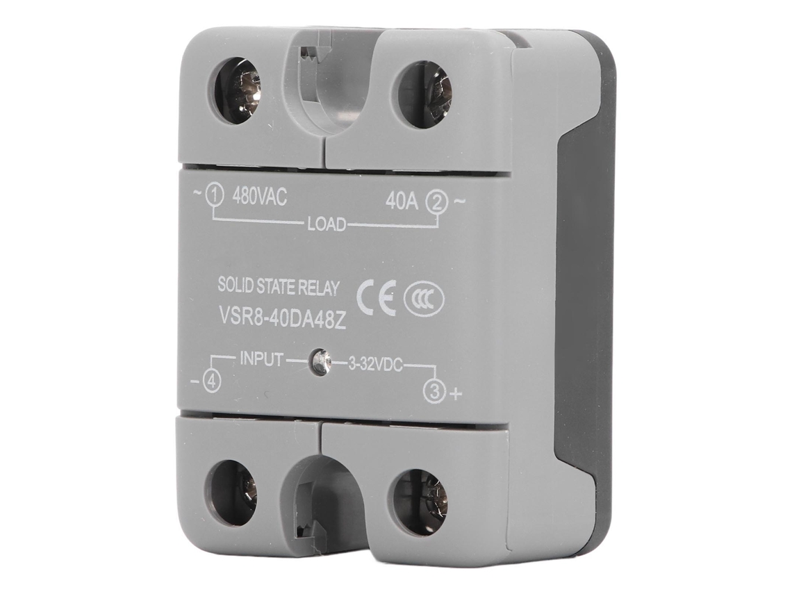 Relé de Estado Sólido com Indicador Led Control Dc a Ac S/MARCA