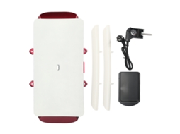 Laxiscreed Grelha Elétrica Com Frigideira E Drenagem Automática Para Cozinha Prática