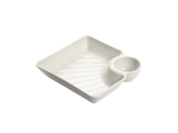 Pratos para Dumplings com Compartimento para Molho NEVEANCE