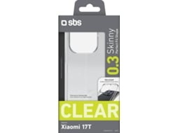 Capa SBS Skinny Xiaomi 17T (Transparente)