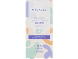 Bandas Depilatórias Cera Corpo Coco MYLABEL emb. 32 un
