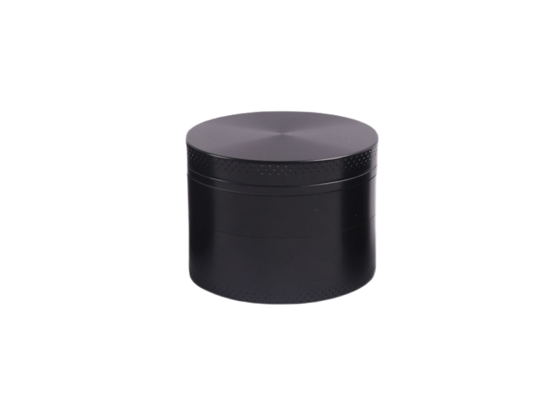 Moedor de Especiarias, 4 Peças, com Raspador Pólen, Ideal para o Gourmet Que Busca a Excelência Culinária Preto AQUAFORGE