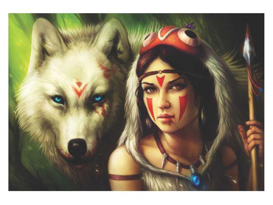 Puzzle Anatolian Princesa Guerreira 500 Peças