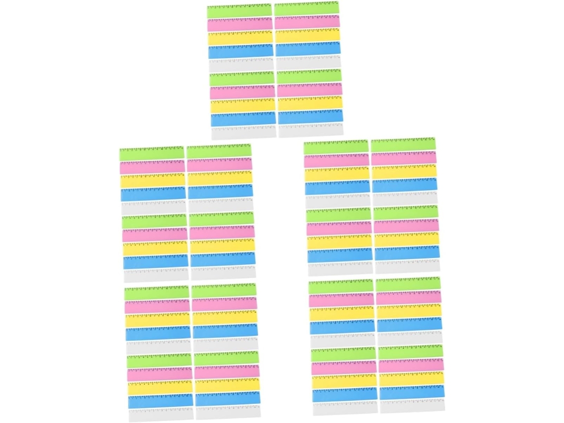 Régua De Plástico Housoutil Série 5, Régua Escolar Para Estudantes