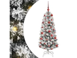 Conjunto 1 Decoração De Árvore De Natal Vidaxl Verde Pvc (120 Cm)