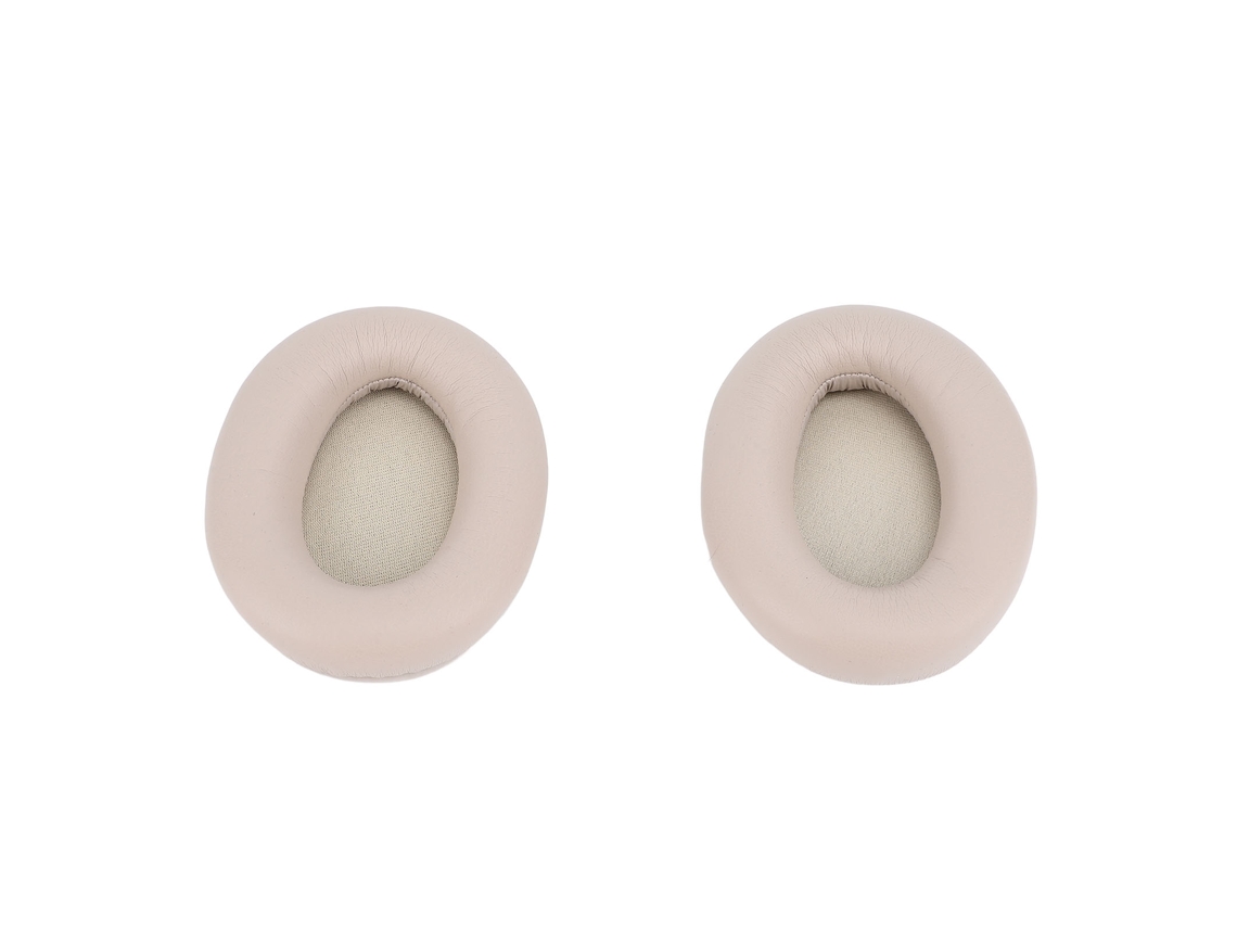 2 Pçs Almofadas De Ouvido Para Wh1000xm3 Couro Proteico Espuma De Memória Cinza