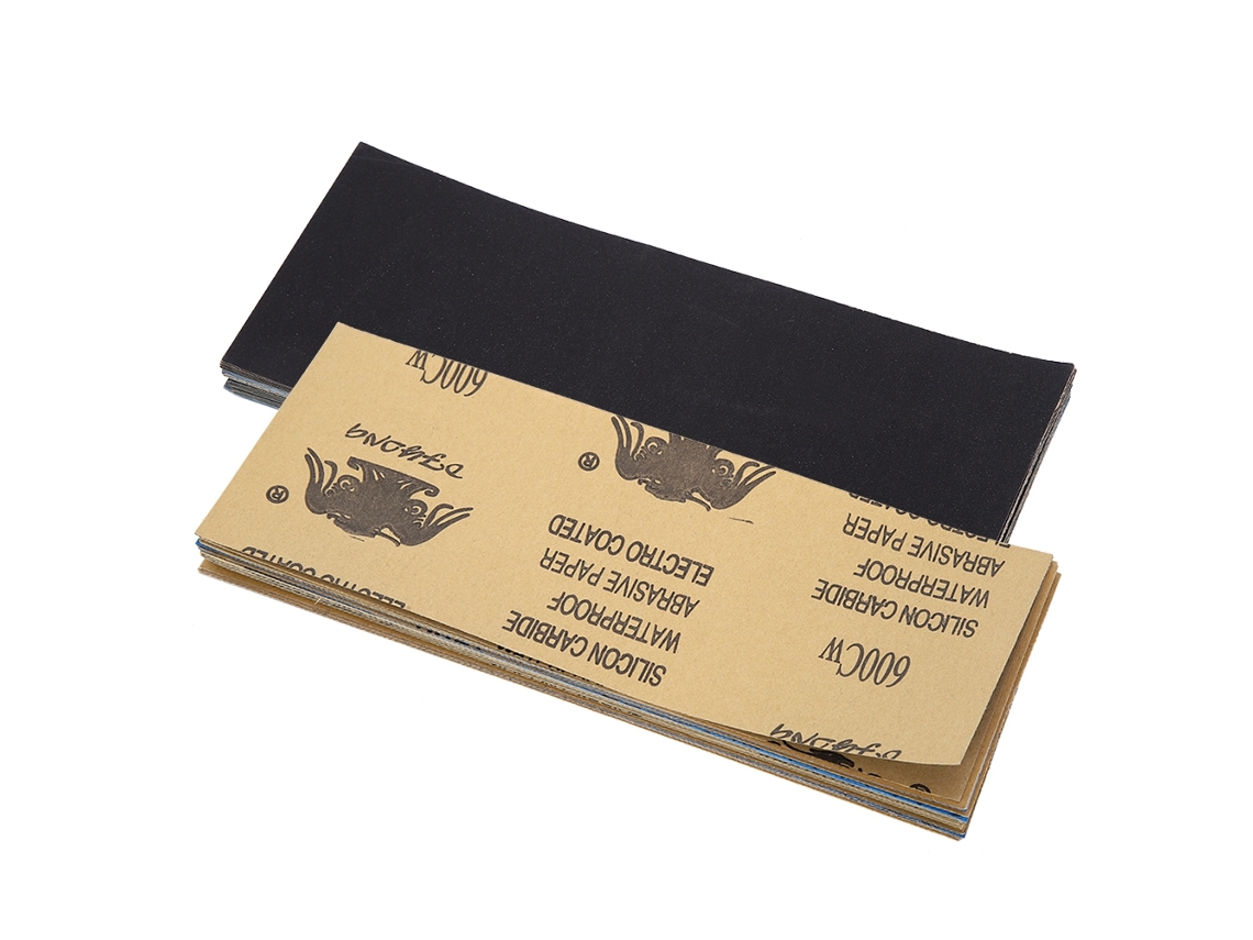 Conjunto De 90 Lixas Abrasivas Impermeáveis ​​de 9x3,6 Polegadas Para Polimento E Ferramentas De Lixamento. Aquaforge