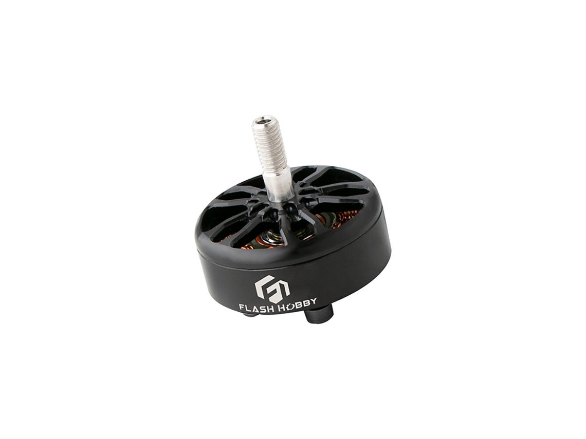 1800kv1 Pc1/4pcs Flashhobby A2807 2807 1800kv 4s Motor Brushless Eixo 5mm Drone Rc Freestyle 7" Longo Alcance Fpv Racing MDUG