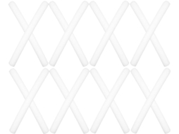 20 Bâtonnets Mousse Epe Blanc Canapé, Combleur D'espace Résistant Déformation, Utilização Polyvalente Coussins,