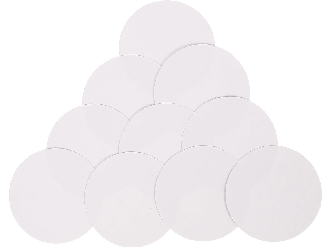 Conjunto De 200 Peças De Moldes De Papel Branco Para Patchwork, Modelo Multifuncional Para Quilting, Ideal