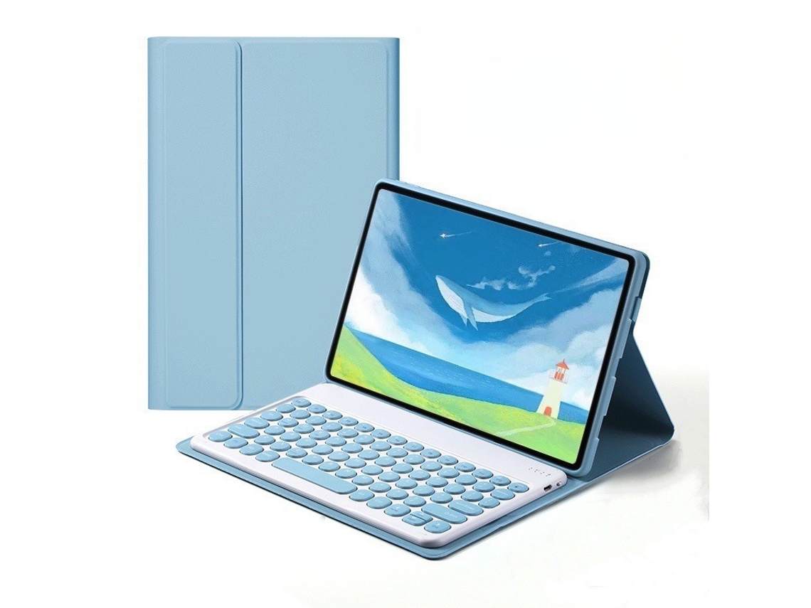 Capa Teclado Para Lenovo Xiaoxin Pad Pro 12,6 Polegadas, Com Teclado Bluetooth (azul) Cuich