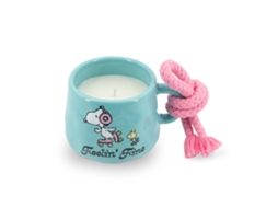 Vela Perfumada Peanuts 200g Com Duração De 40 Horas