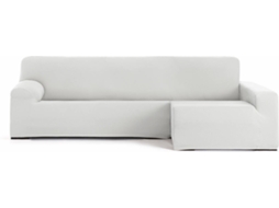 Capa de Chaise Longue Direita EYSA Premium Bronx Tecido Multielástico (310 x 170 x 110 cm - Poliéster - Blanco)