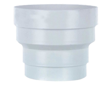 Redução Em Pvc Branco Autogyre D.150 A 125mm Acessórios Para Rede De Ventilação
