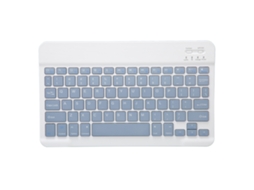 Aetheria teclado Sem Fio Ultra Fino para Tablet Ios com Atalhos e Modo de Sono Automático Azul Mist