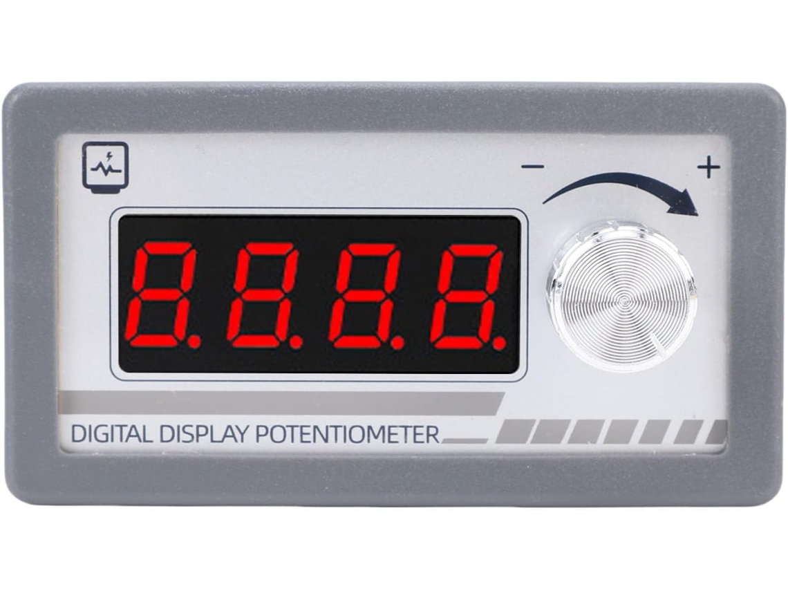 Potenciômetro Digital Greensen Controlador Pwm À Prova De Fogo Em Abs