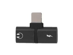 Adaptador 2 em 1 Lightning EOOCOO (carregamento e áudio)