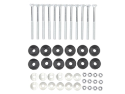 Junli conjunto de Parafusos de Trampolim Aço Galvanizado 12pcs