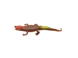 Mali brinquedo de Réptil Rastejante Simulado Macio Oco Figura Modelo Prop de Pegadinha Tpr 22cm