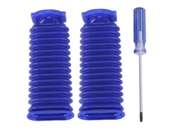 Acessórios de mangueira azul de sucção de tambor, peças de reposição para aspirador de pó dyson v7 v8 v10 v11 com chave de fenda