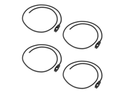 Cordão Elástico Ajustável De 100 Cm, Conjunto De 4