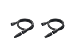 Kit Com 2 Unidades De Mangueira Flexível De Sucção Com Adaptador Para Aspiradores Karcher Wd2, Wd3, Wd4, Wd5 E Wd6 (código Da Peça: 28631120)_glo