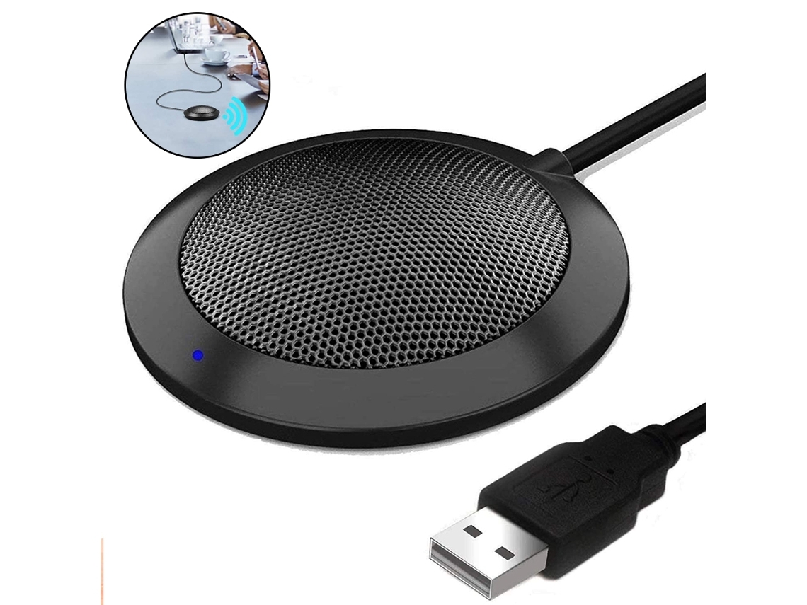 Usb Mikrofon Masaüstü Bilgisayar Için Led Göstergeli Kondenser Omnidirectional*