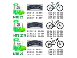 Câmara De Ar Ultraleve Cyclami Para Bicicleta Mtb Aro 26 27,5 E 29 Polegadas Em Tpu Com Válvula Francesa De 45 Mm Superleve E Antioxidante