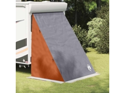 Vidaxl Tenda Para Bagageira 190 X 150 X 185 Cm Cinza E Laranja Tafetá