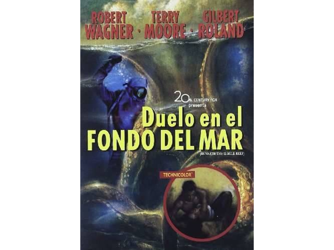 DVD Beneath the 12-Mile Reef (1953) / Duelo en el fondo del mar(Edição em Espanhol)
