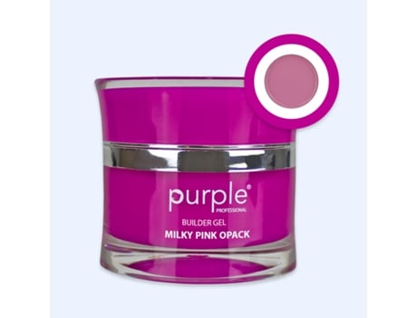 Gel Construtor Rosa Leitoso Opack Roxo