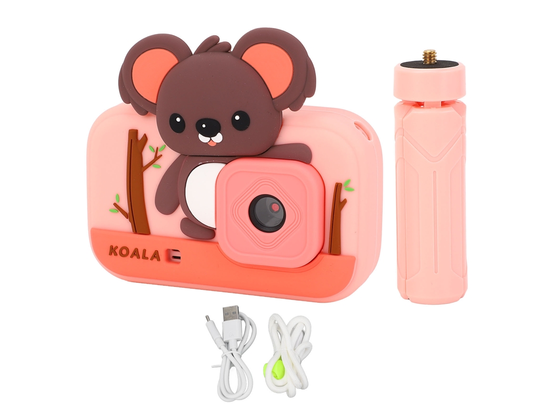 Câmara Digital Compacta 1080p Hd Portátil Para Viagens, Estudantes E Vlogging Com 32gb, Tela De 2.4 Polegadas