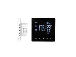 Termostato Inteligente, Tela Touch Lcd, Controle Programável Semanal, Branco Wifi