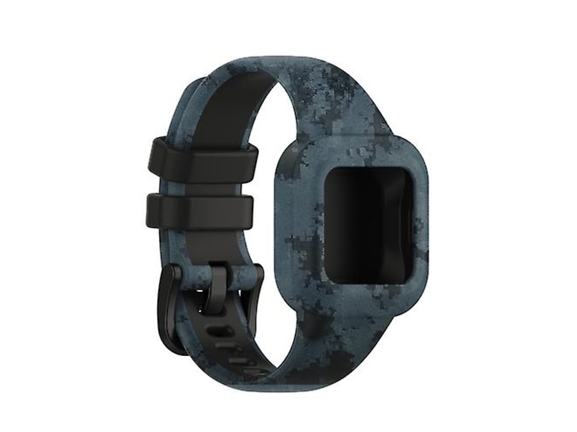 Pulseira De Relógio Lurelia Para Garmin Vivofit Jr3 Silicone Impressão Relógio Banda Mosaico