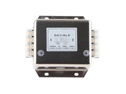 Filtro de Terminal Trifásico de 3 Hilos para Línea de Alimentación Componentes Electrónicos Ac250/440v 50/60hz 10a