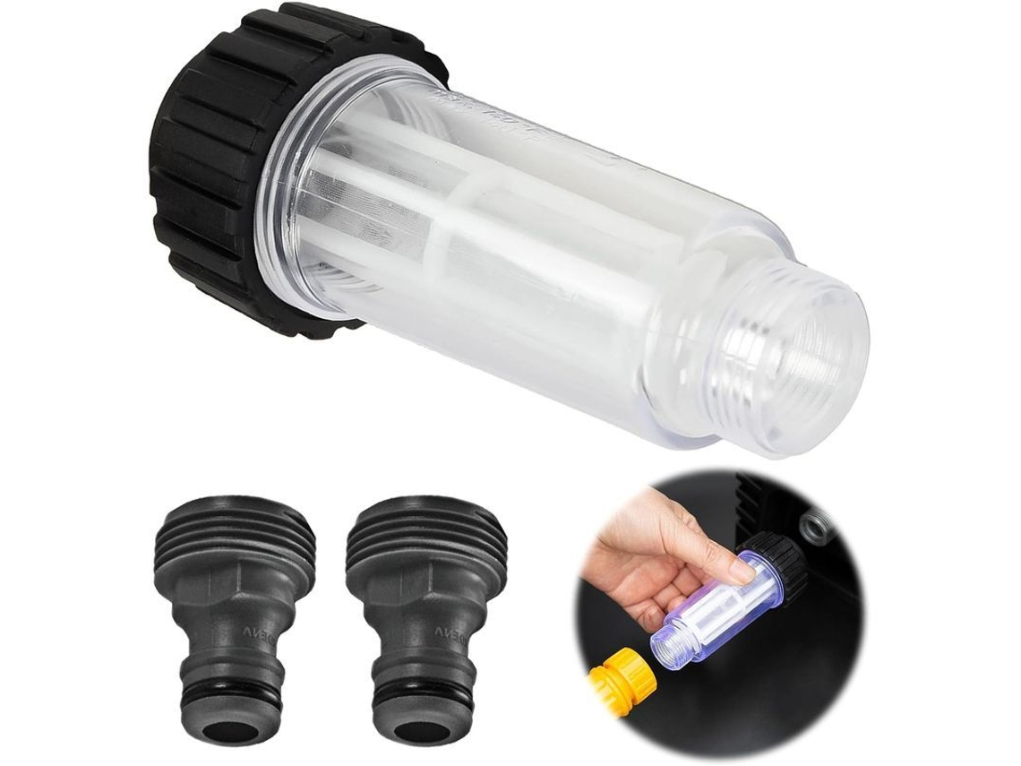 Filtro de Água para Lavadora a Pressão Compatível com Karcher K2 k7, Bomba de Jardim e Autocaravana