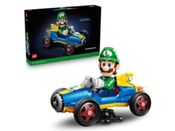 LEGO® 72050 Mario Kart: Luigi e Mach 8 - Figura do Luigi e modelo do carro