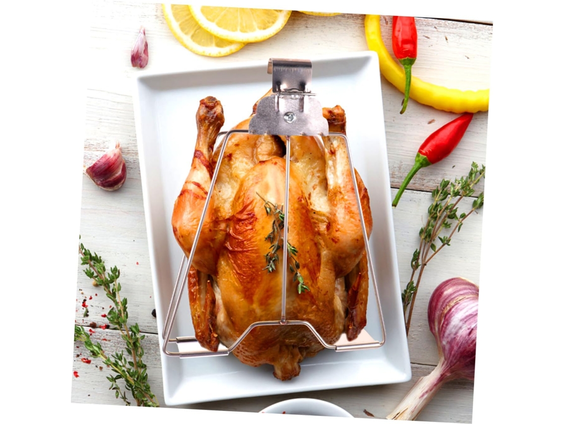 Pinça Para Frango, Peixe E Carne, Leve E Resistente A Arranhões, Da Jojofuny 2 Peças, Acessório Para Churrasco Em
