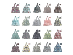 Sacolas de Compras Dobráveis ​​extragrandes e Reutilizáveis. GOKOCO