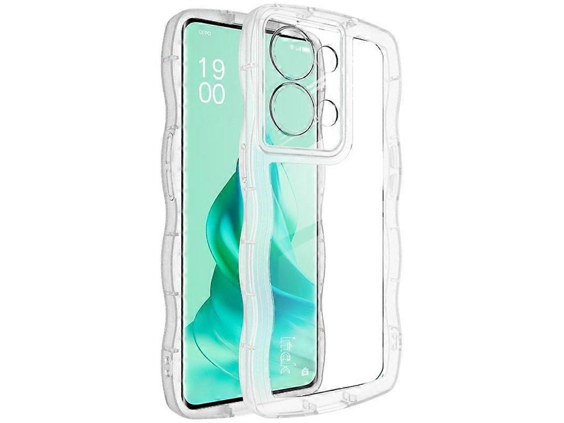 Capa De Celular Transparente À Prova De Choque Em Tpu Para Oppo Reno9 Pro 5g Imak Ux-8 Series