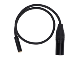 Conversor de 3.5mm para XLR com anti interferência EOOCOO