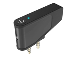 Adaptador Bluetooth 5.3 Para Avião Com Transmissor A2dp Para Fones De Ouvido Sem Fio Com Cancelamento De Ruído Compatíveis.